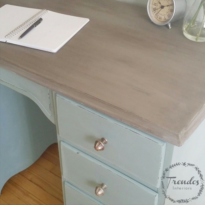Antique Desk - refinished by Trendos Interiors